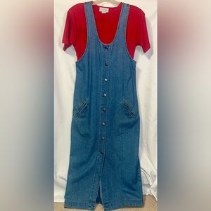 RALSEY DENIM DRESS. Size 6